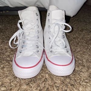 White high top women’s converse